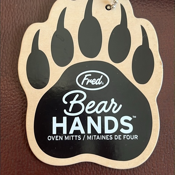 Genuine Fred BEAR HANDS Oven Mitts Heat Resistant Silicone NWT - Picture 4 of 12